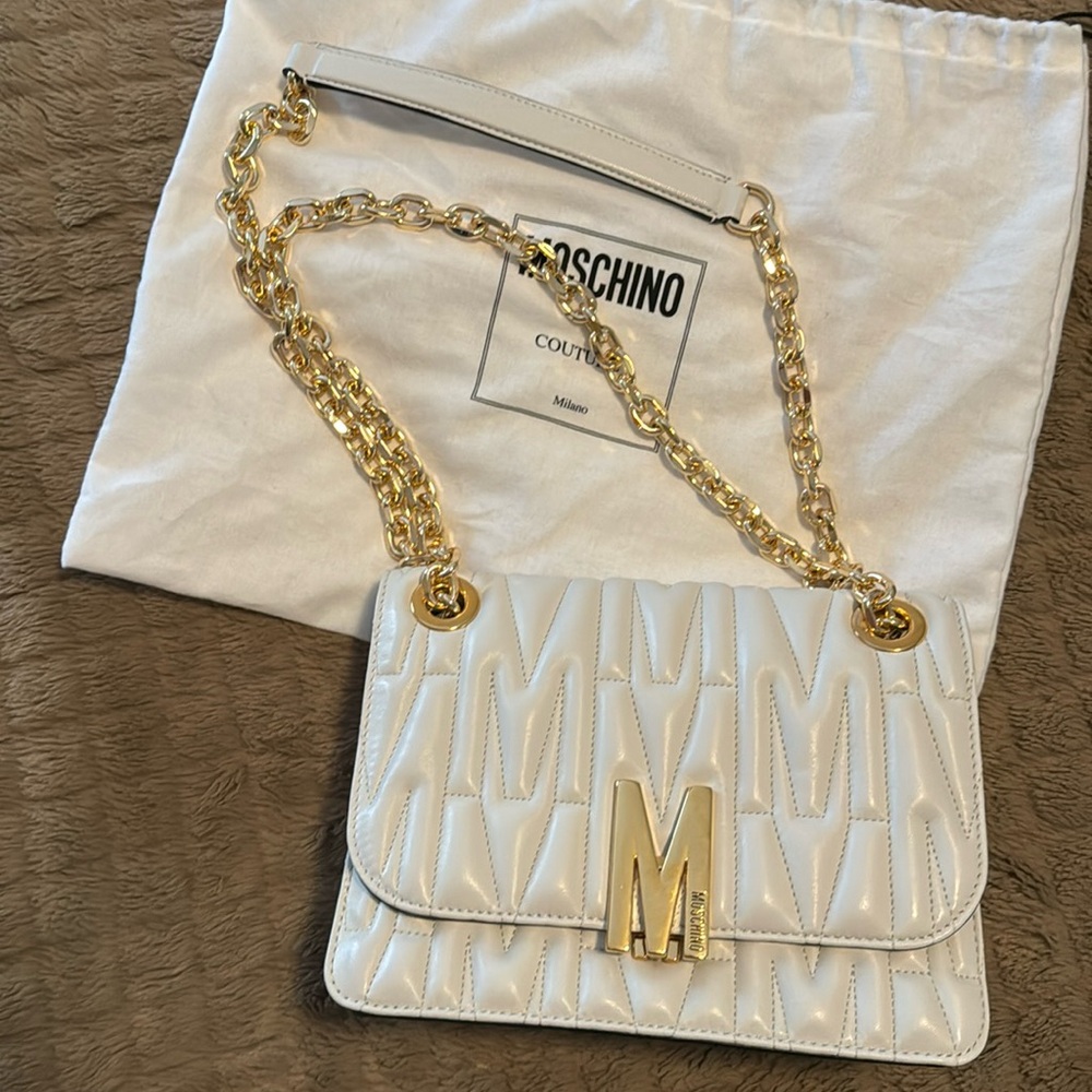 MOSCHINO couture handbag